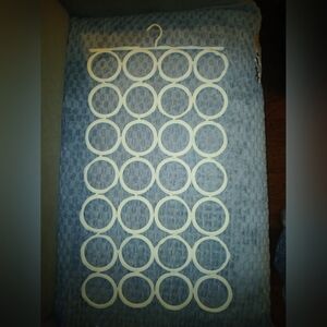 IKEA KOMPLEMENT multi-use hanger designed for organizing scarves, belts, and tie